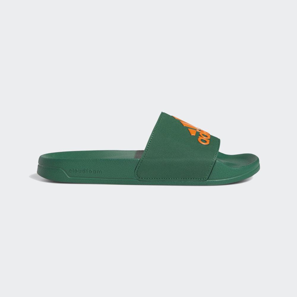 Papuci Adidas Adilette Shower Barbati Romania - Verzi Inchis/Portocalii EE7040